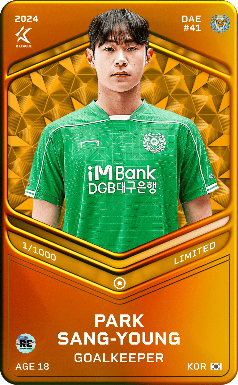 Park Sang-Young 2024-25 • Limited 1/1000