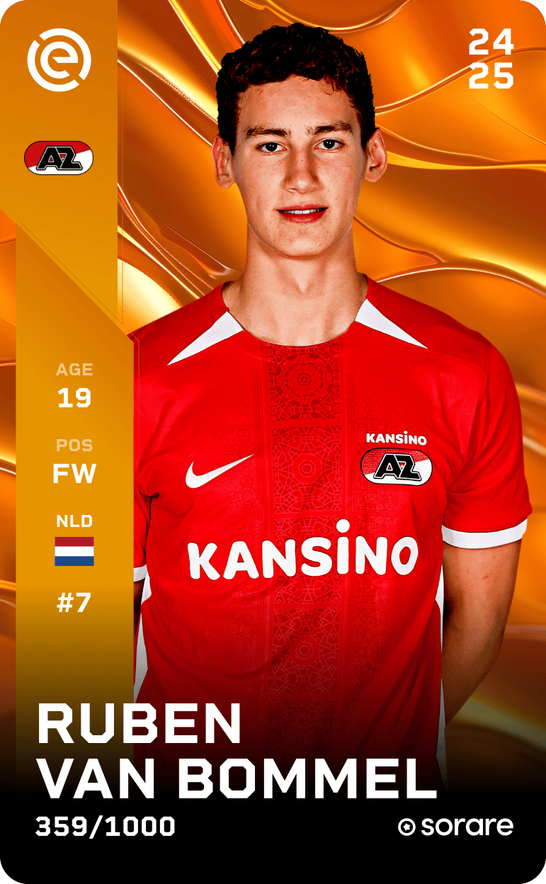 Ruben van Bommel 2024-25 • Limited 359/1000