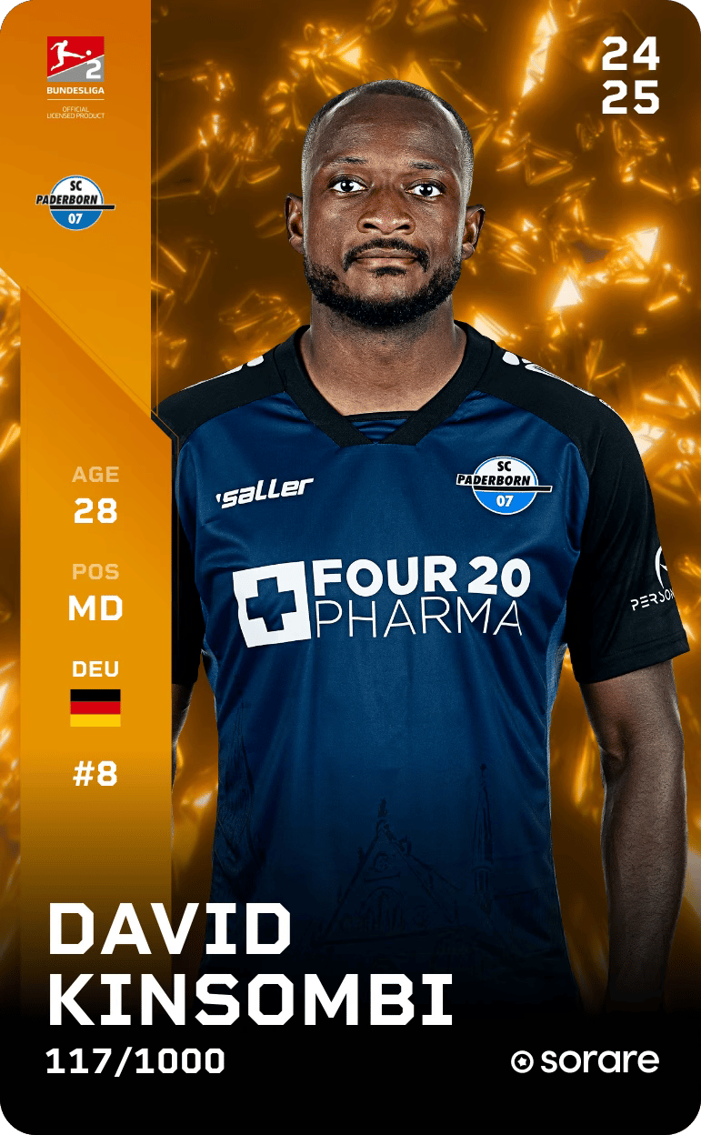 David Kinsombi 2024-25 • Limited 117/1000