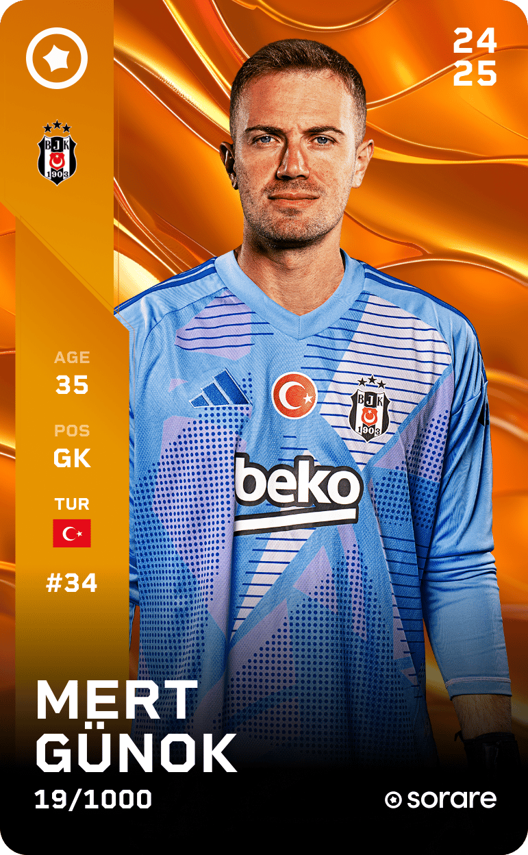 Mert Günok 2024-25 • Limited 19/1000
