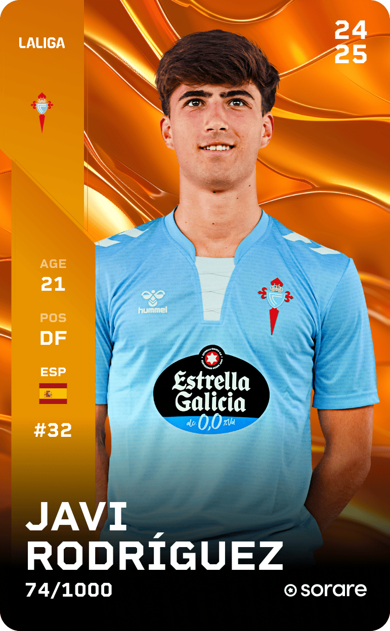 Javi Rodríguez 2024-25 • Limited 74/1000