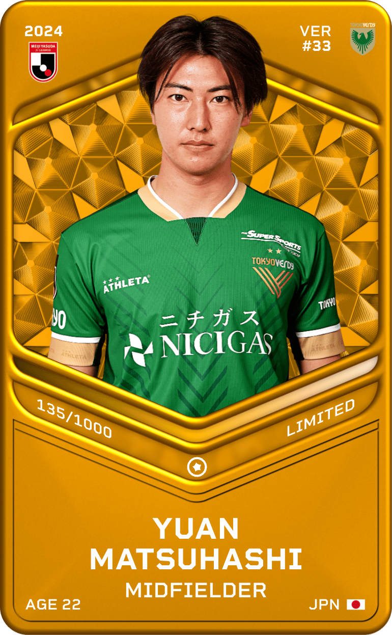 Yuan Matsuhashi 2024-25 • Limited 135/1000