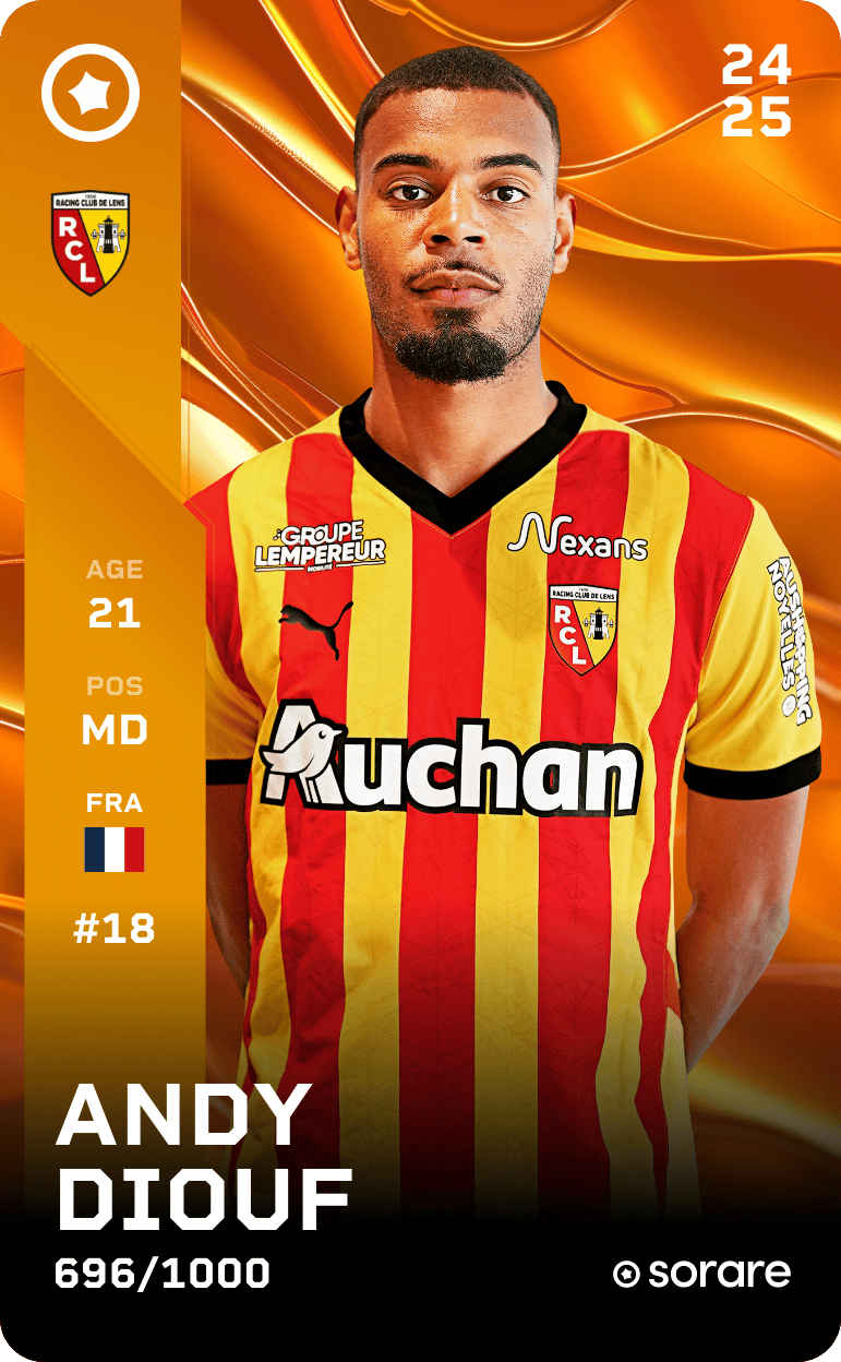 Andy Diouf 2024-25 • Limited 696/1000
