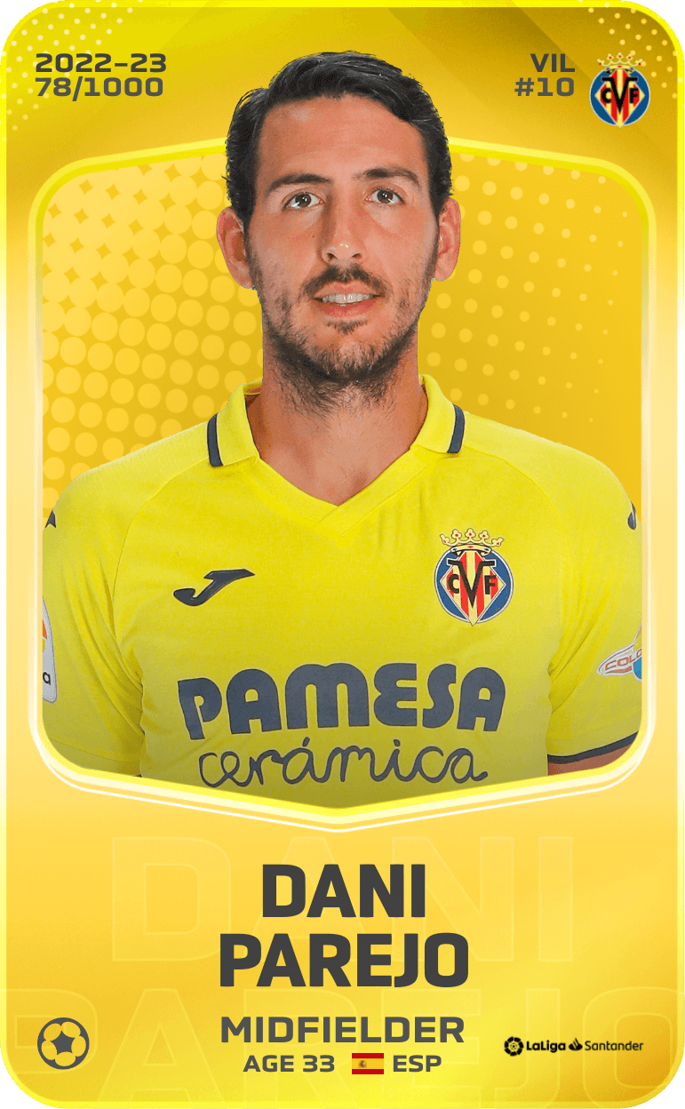 Dani Parejo 2022-23 • Limited 78/1000