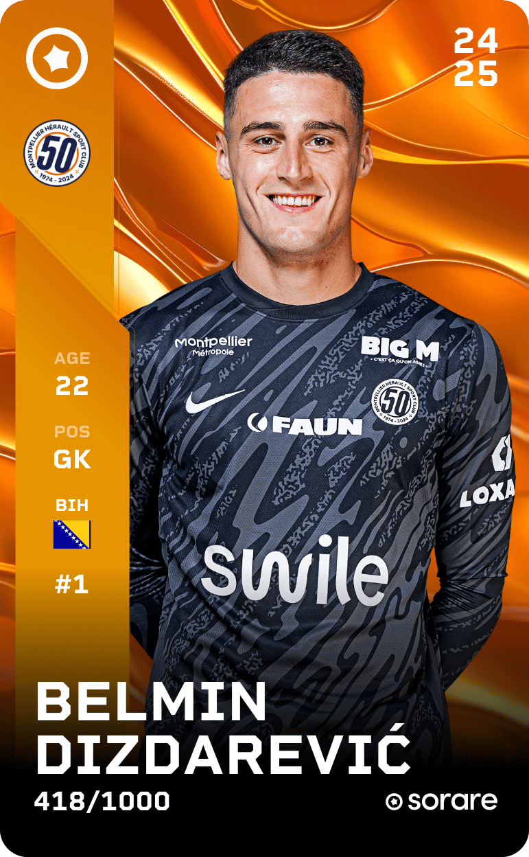 Belmin Dizdarević 2024-25 • Limited 418/1000
