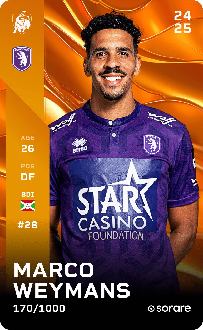 Marco Weymans 2024-25 • Limited 170/1000