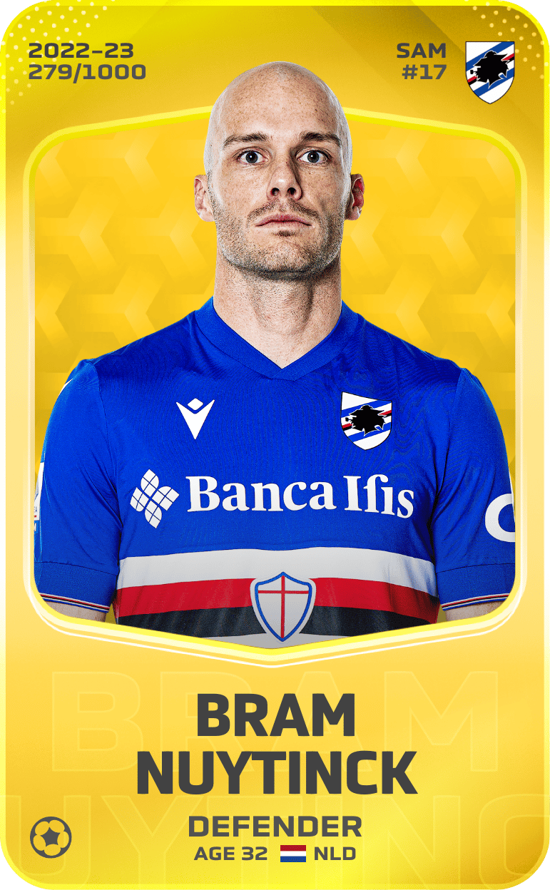 Bram Nuytinck 2022-23 • Limited 279/1000