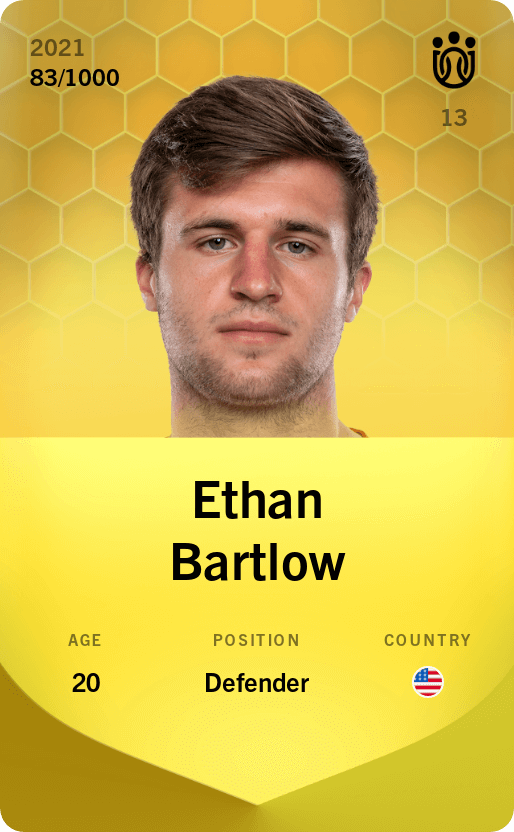 Ethan Bartlow 2021-22 • Limited 83/1000