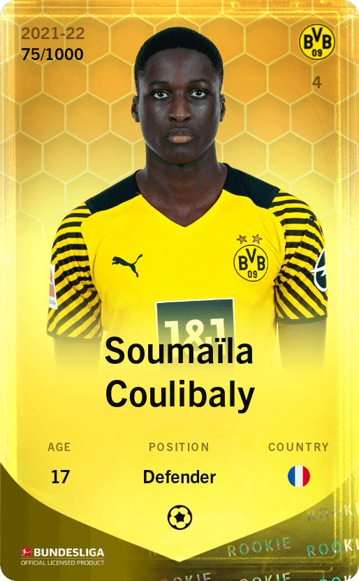 Soumaïla Coulibaly 2021-22 • Limited 75/1000
