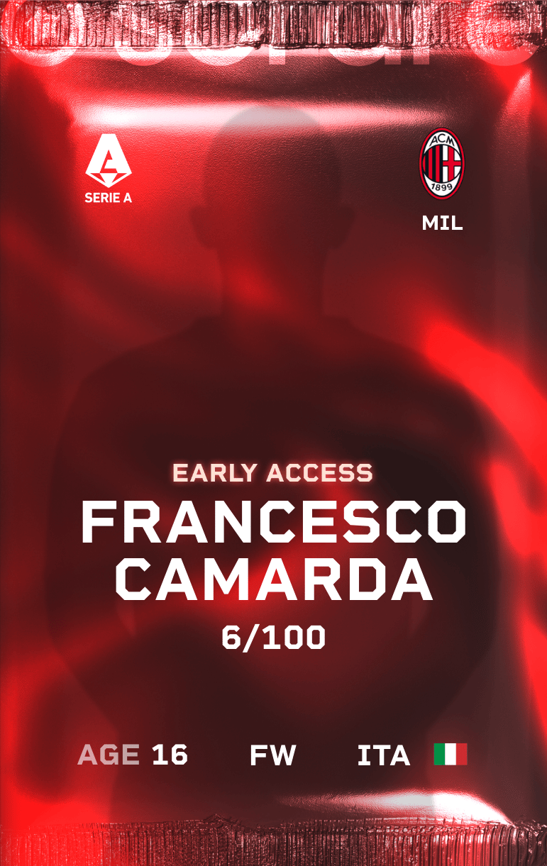 Francesco Camarda 2024-25 • Rare 6/100
