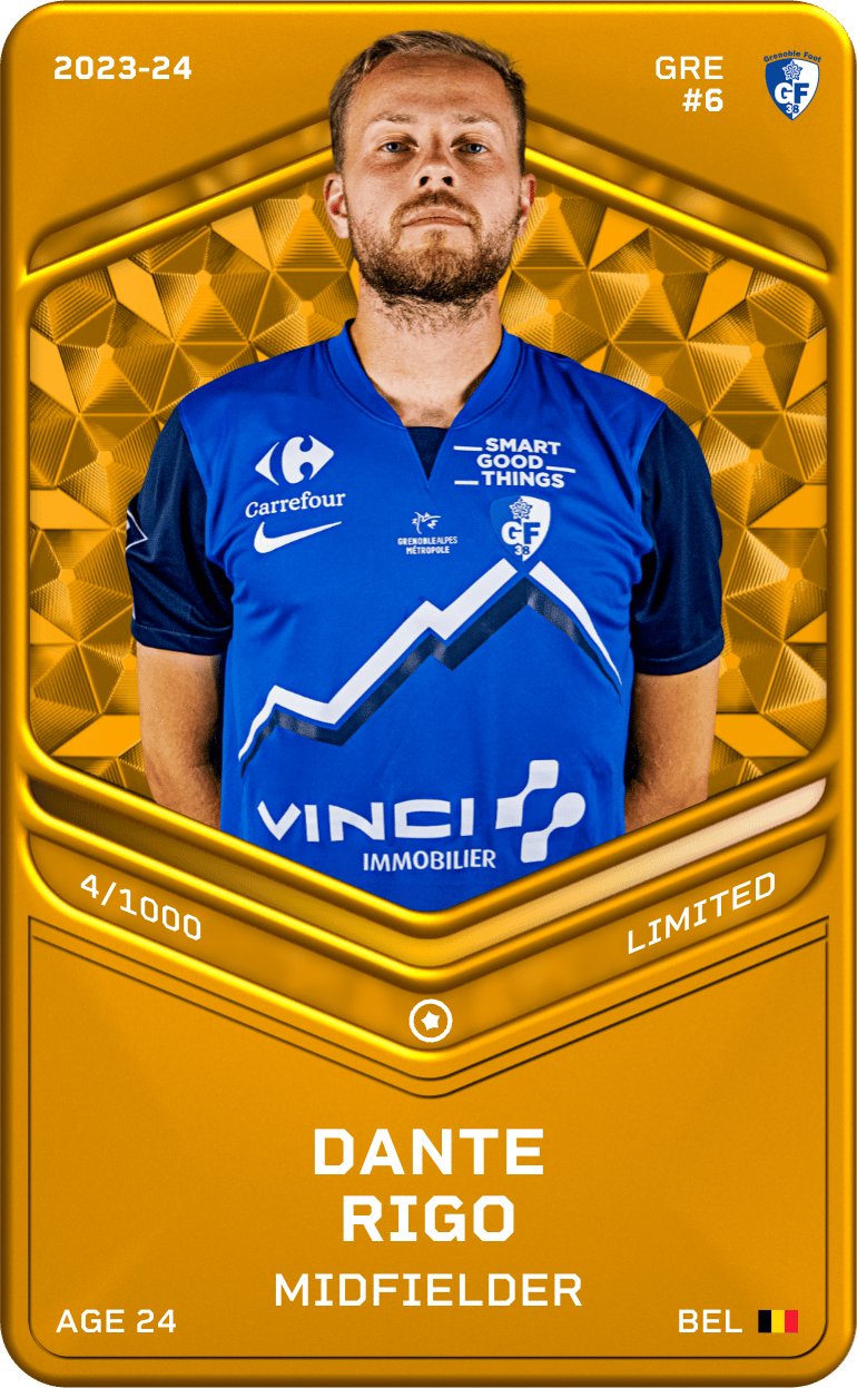 Dante Rigo 2023-24 • Limited 4/1000