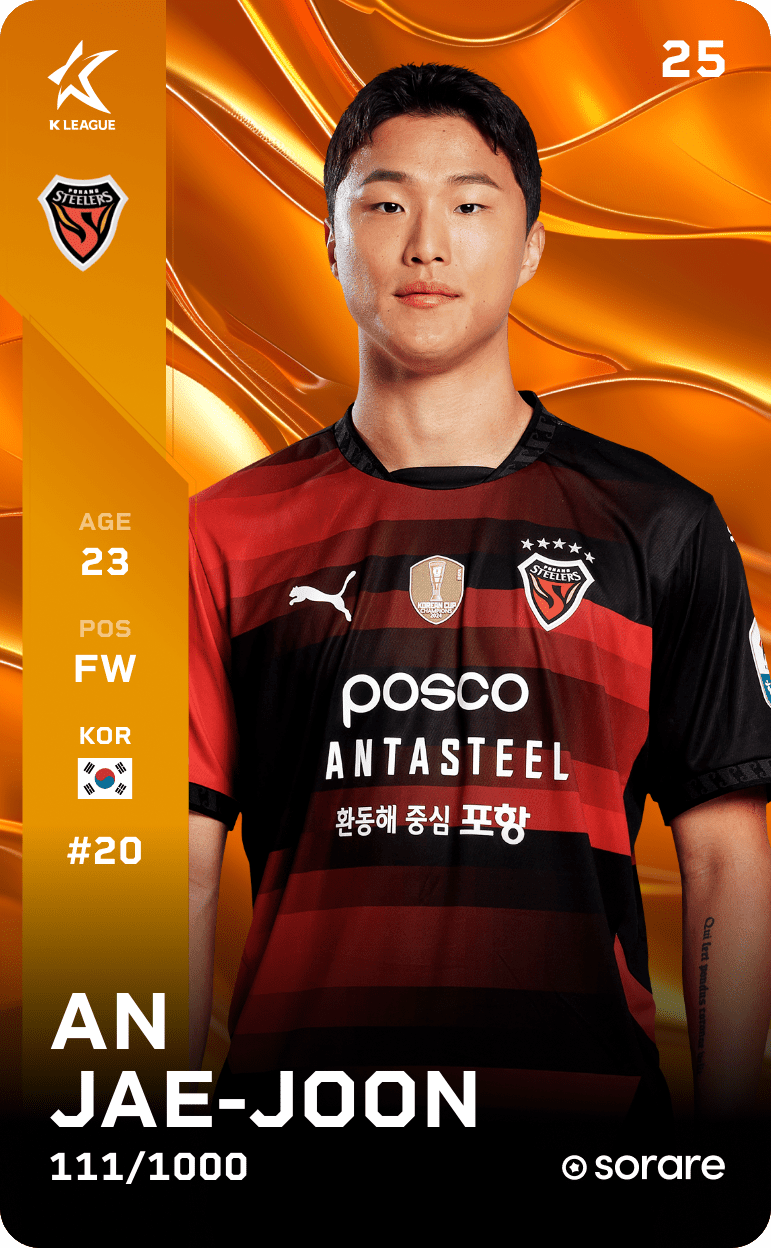 An Jae-Jun 2025-26 • Limited 111/1000