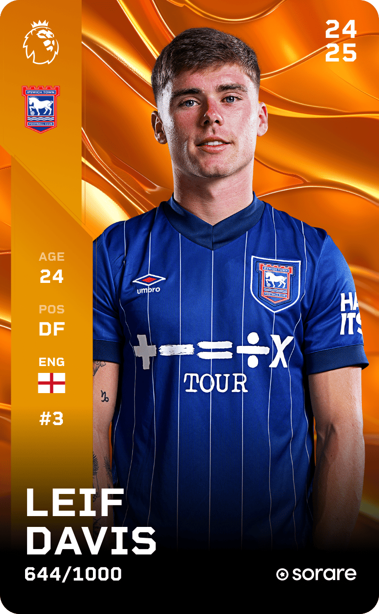 Leif Davis 2024-25 • Limited 644/1000