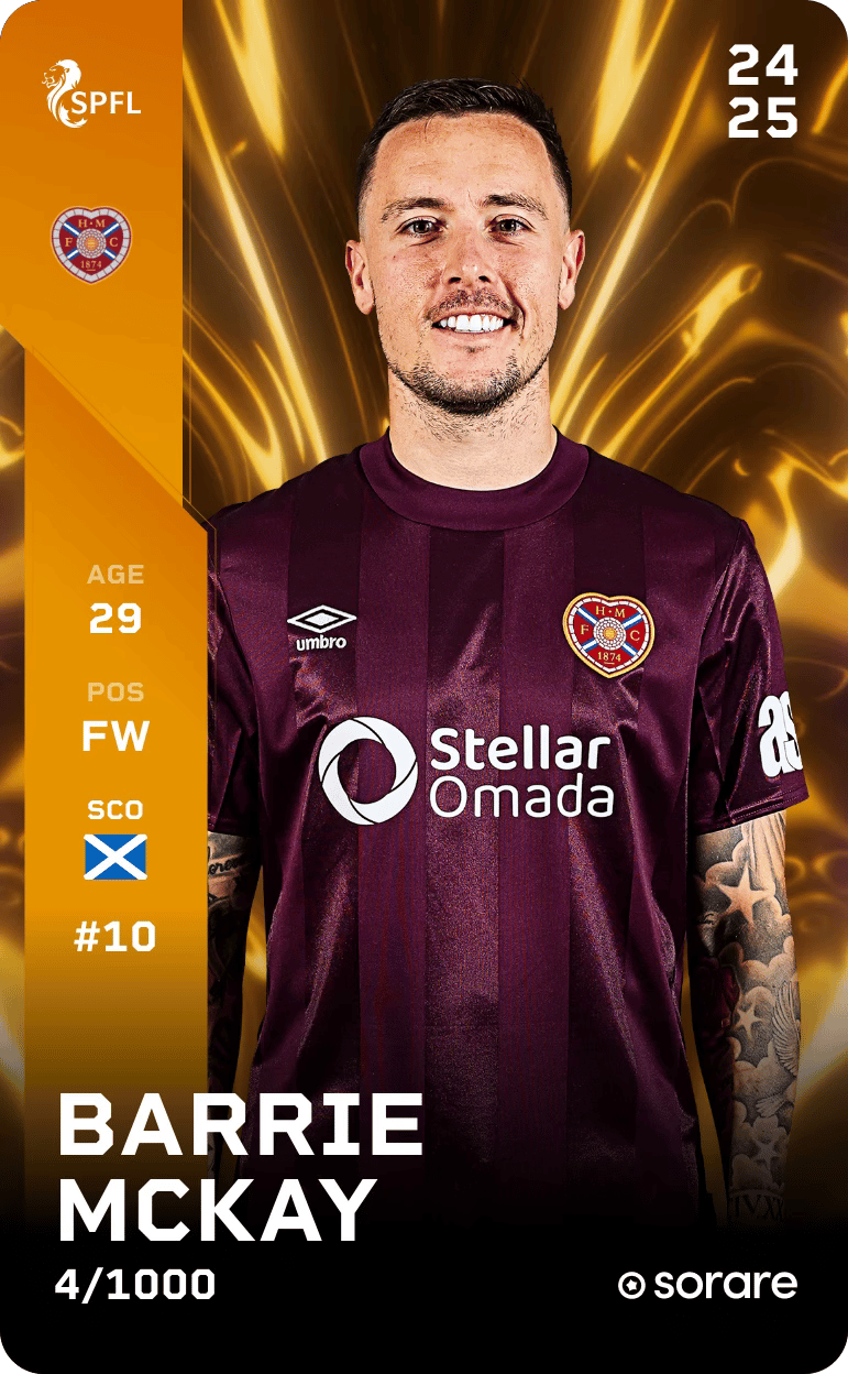 Barrie McKay 2024-25 • Limited 4/1000