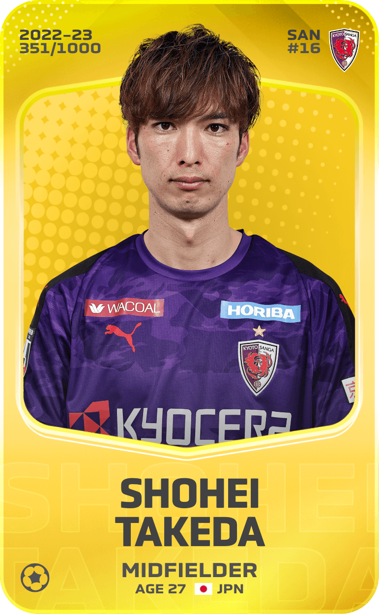 Shohei Takeda 2022-23 • Limited 351/1000