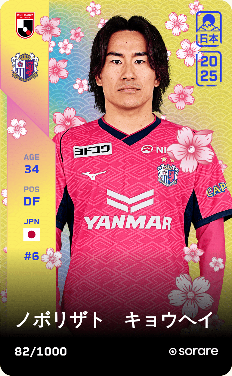 Kyohei Noborizato 2025-26 • Limited 82/1000