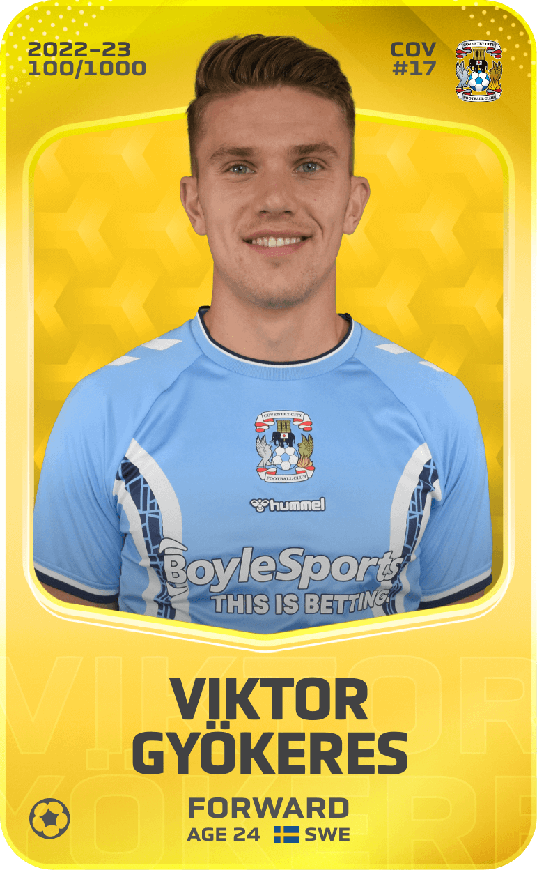 Viktor Gyökeres 2022-23 • Limited 100/1000