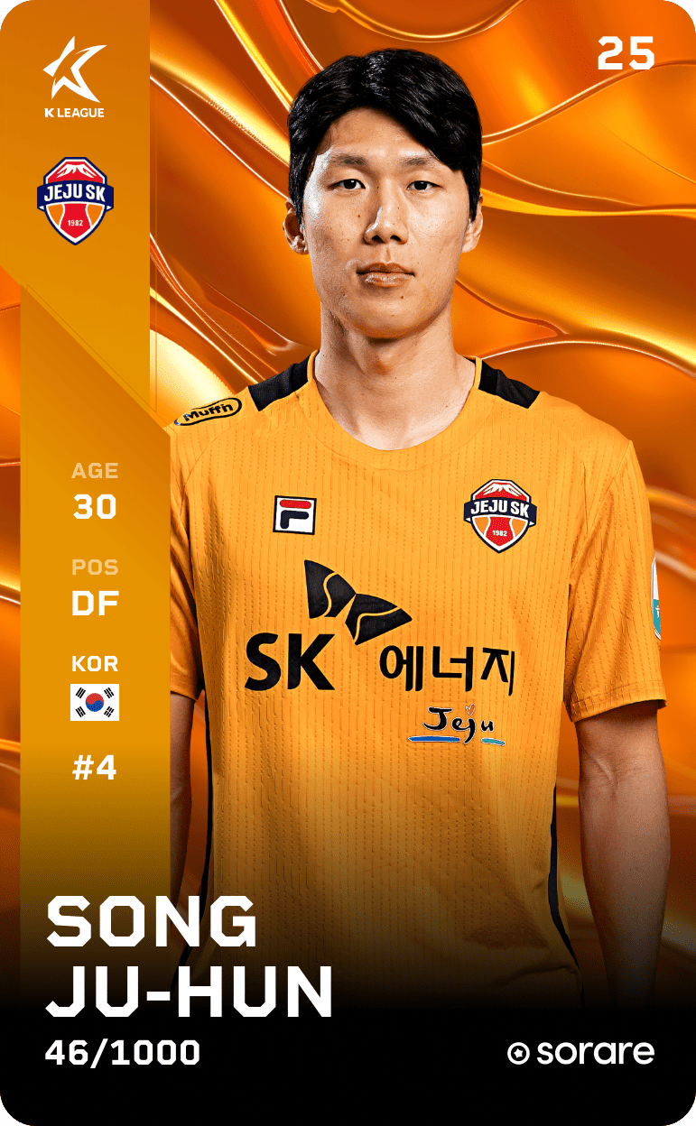Song Ju-Hun 2025-26 • Limited 46/1000