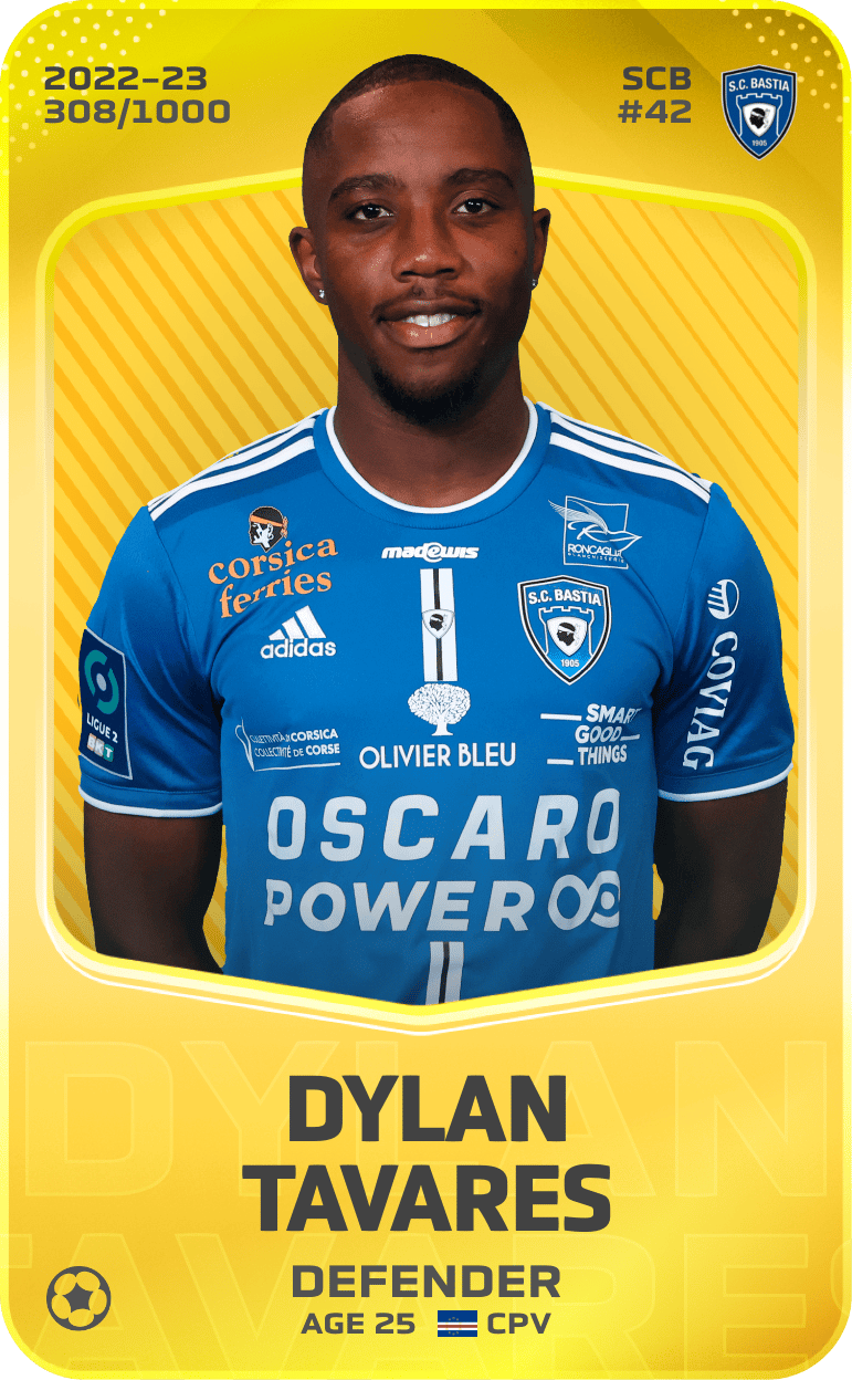Dylan Tavares 2022-23 • Limited 308/1000