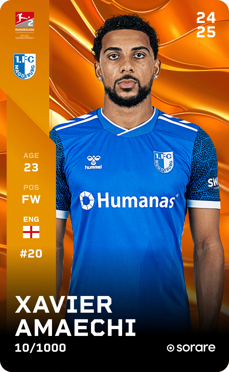 Xavier Amaechi 2024-25 • Limited 10/1000