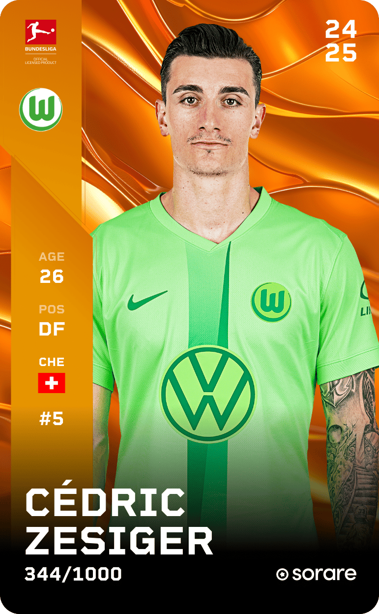 Cédric Zesiger 2024-25 • Limited 344/1000