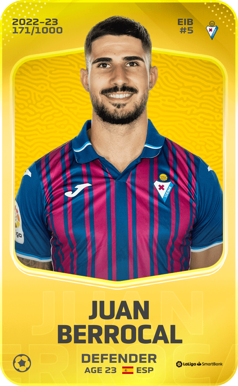 Juan Berrocal 2022-23 • Limited 171/1000