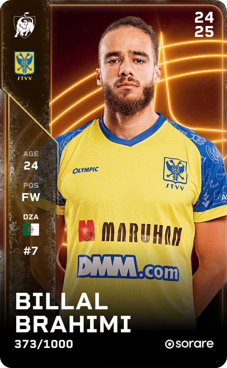Billal Brahimi 2024-25 • Limited 373/1000