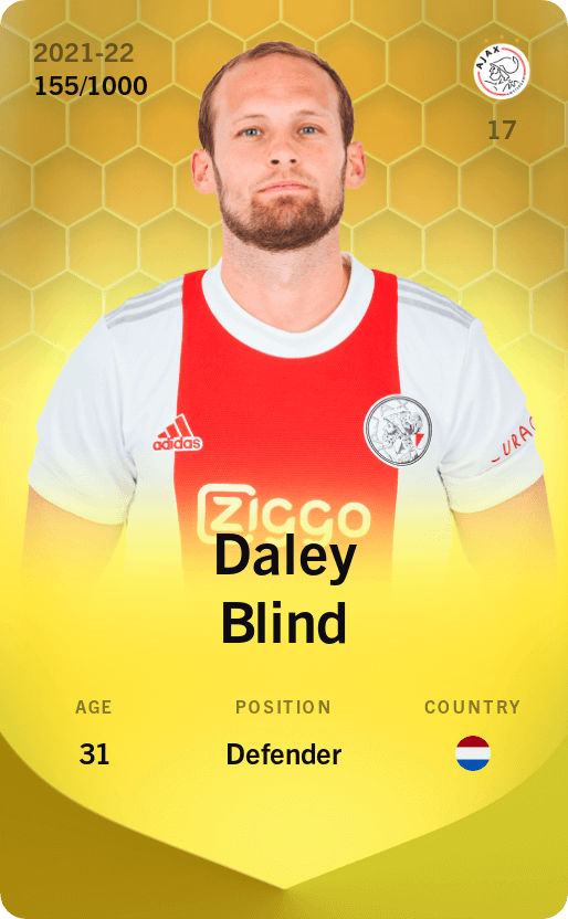 Daley Blind 2021-22 • Limited 155/1000