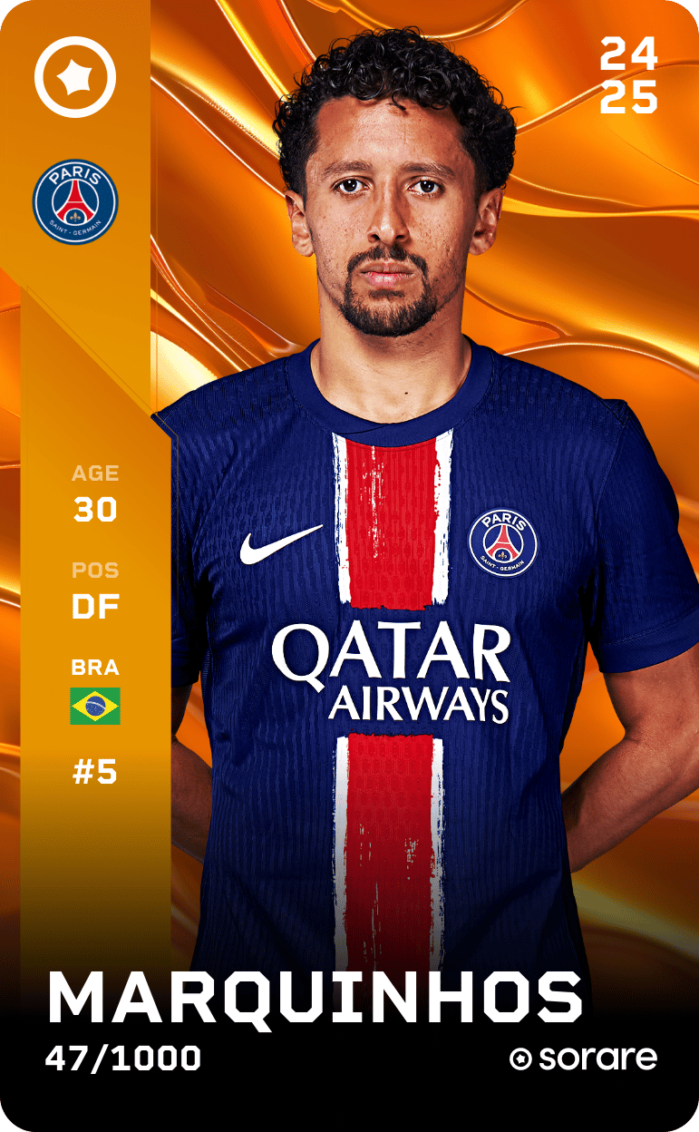 Marquinhos 2024-25 • Limited 47/1000
