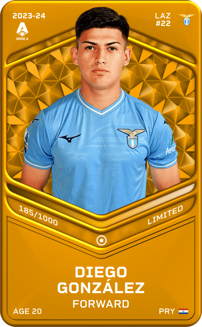 Diego González 2023-24 • Limited 185/1000