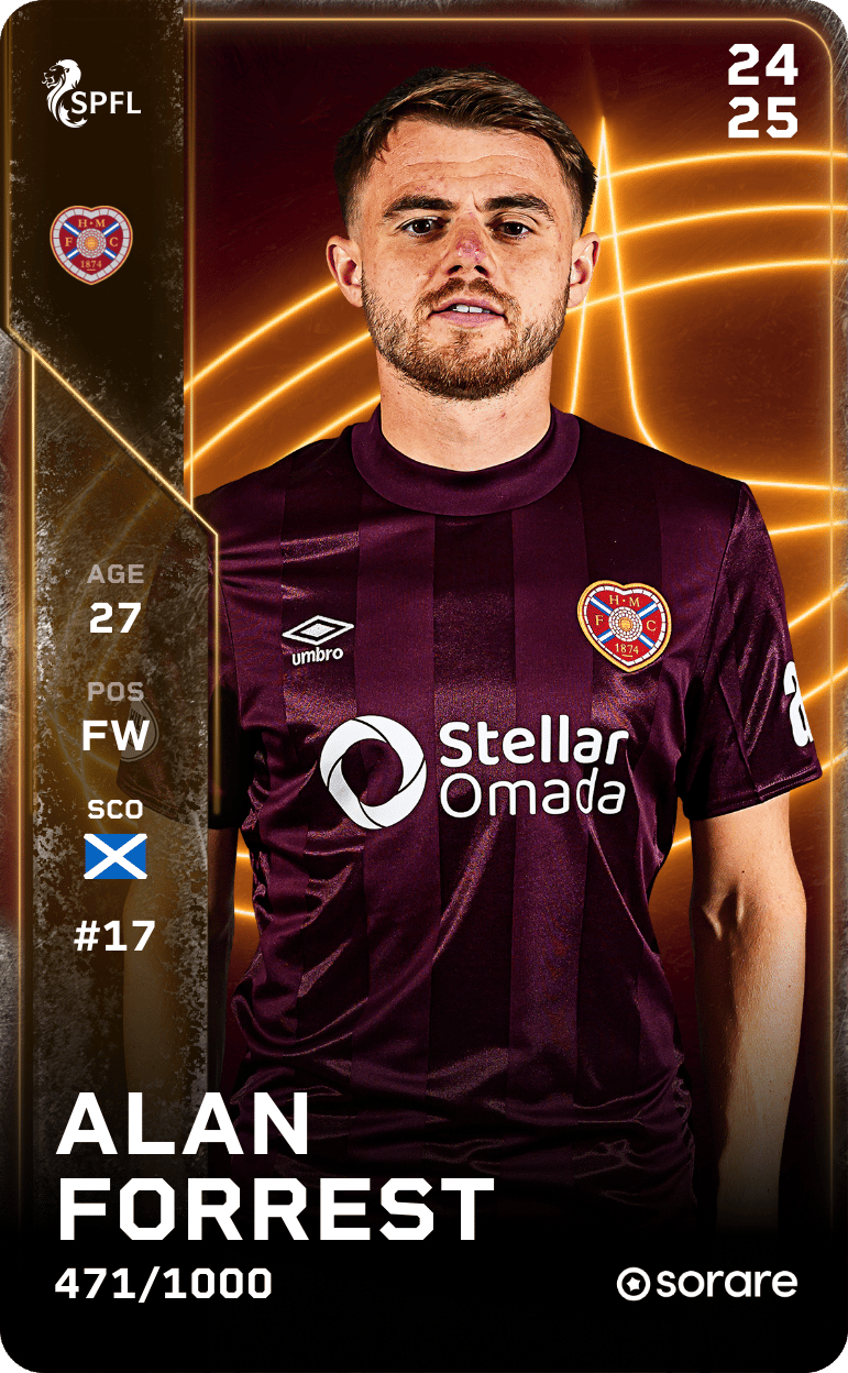 Alan Forrest 2024-25 • Limited 471/1000