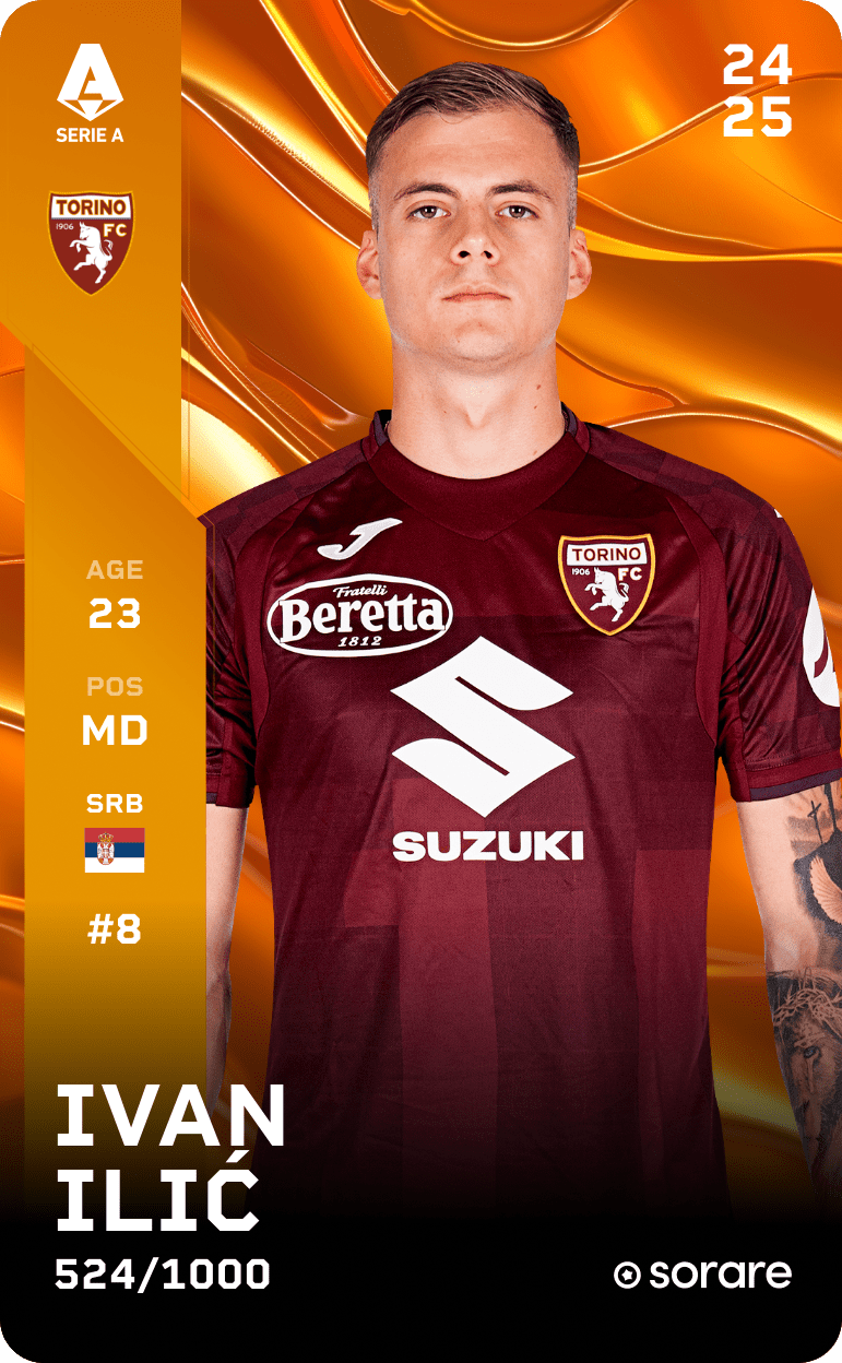 Ivan Ilić 2024-25 • Limited 524/1000