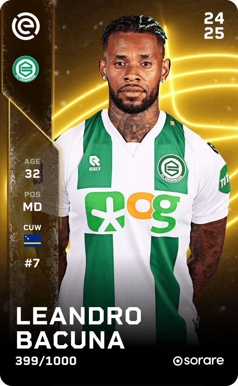 Leandro Bacuna 2024-25 • Limited 399/1000