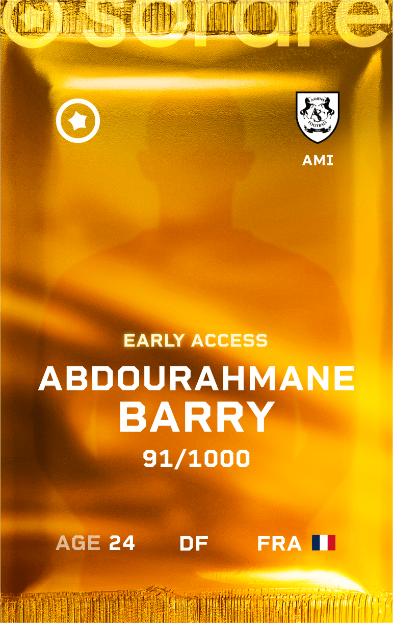 Abdourahmane Barry 2024-25 • Limited 91/1000