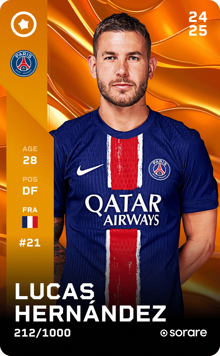 Lucas Hernández 2024-25 • Limited 212/1000