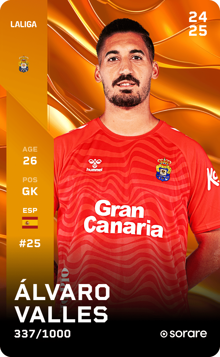 Álvaro Valles 2024-25 • Limited 337/1000