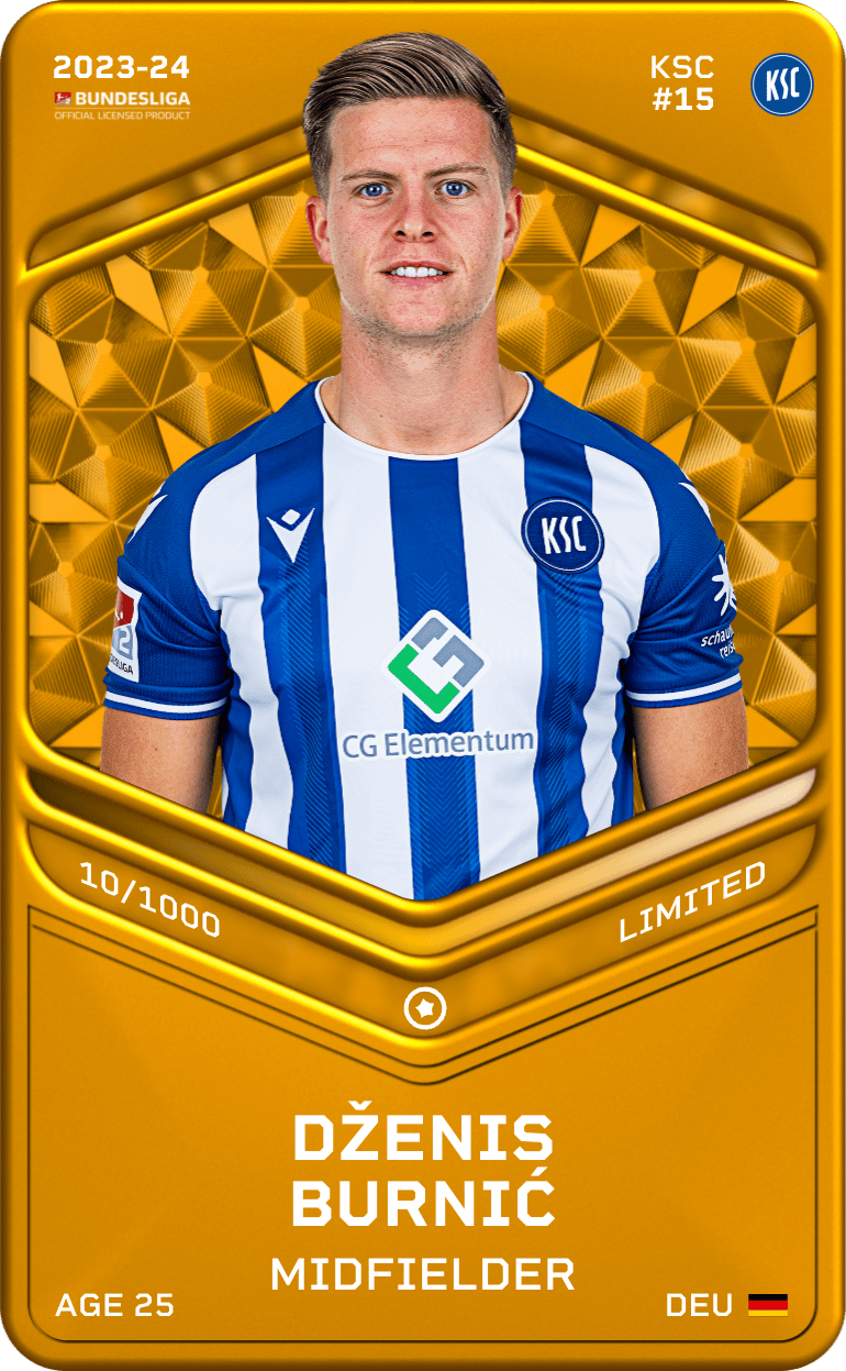 Dženis Burnić 2023-24 • Limited 10/1000