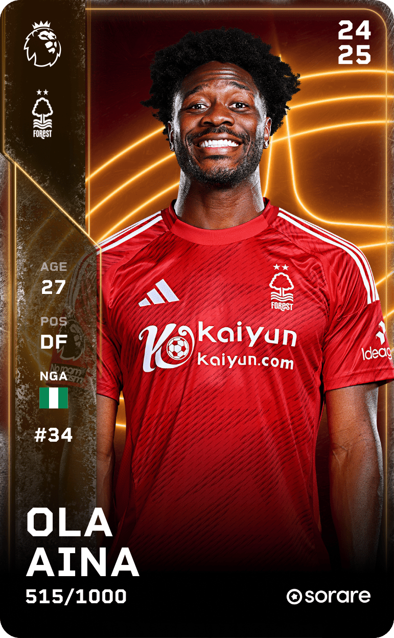 Ola Aina 2024-25 • Limited 515/1000