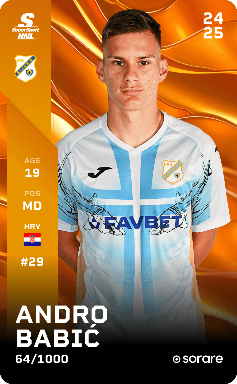 Andro Babić 2024-25 • Limited 64/1000