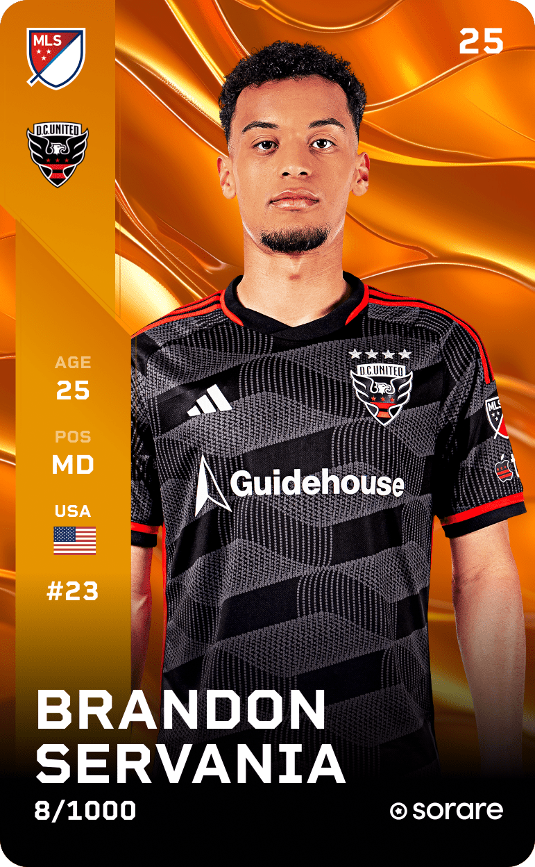 Brandon Servania 2025-26 • Limited 8/1000