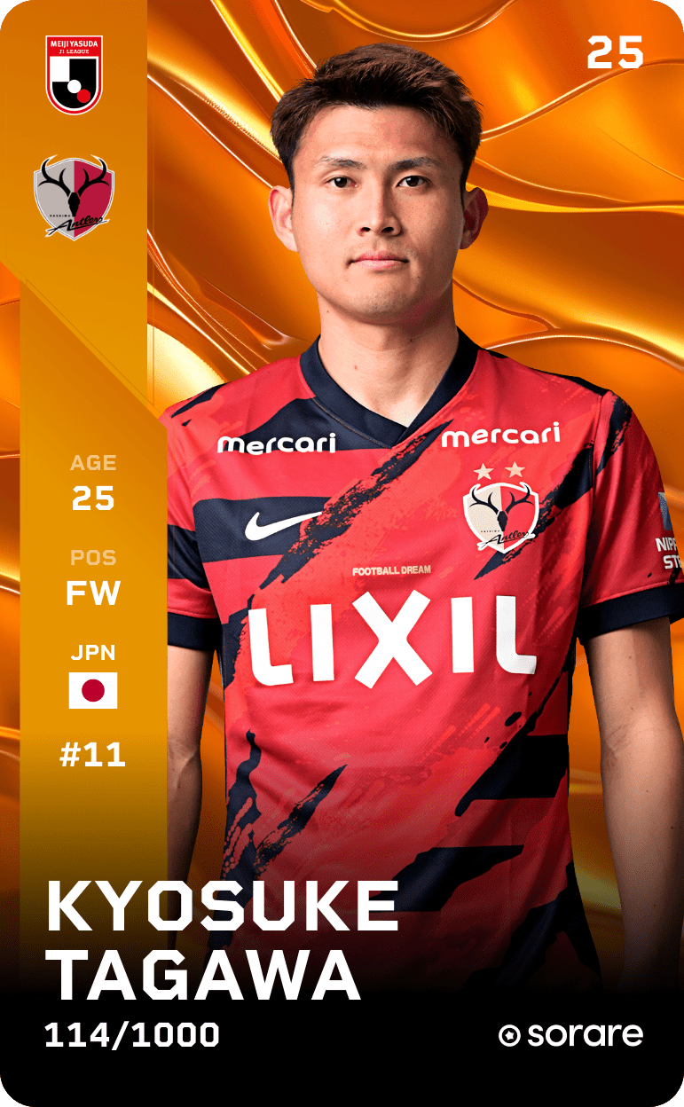 Kyosuke Tagawa 2025-26 • Limited 114/1000