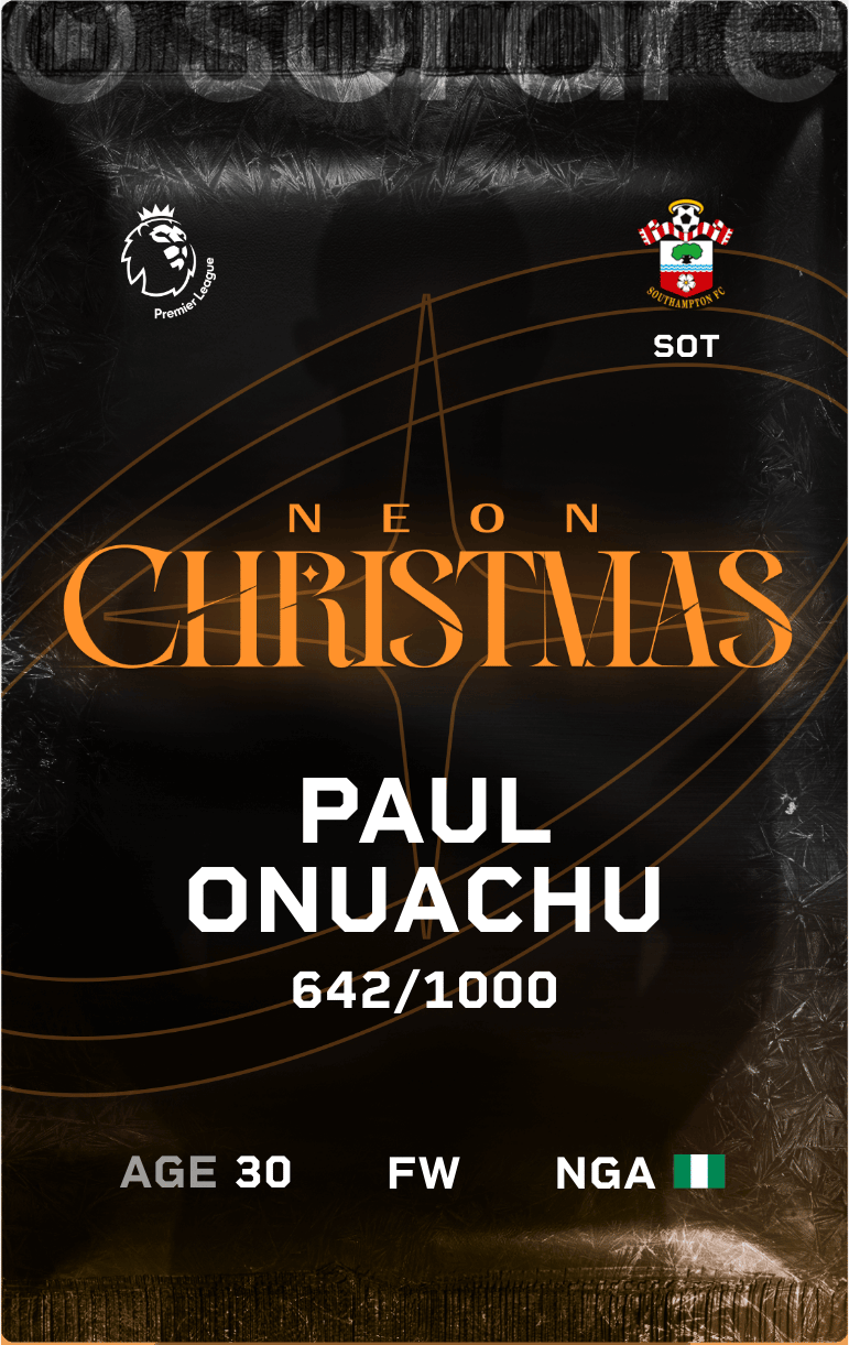 Paul Onuachu 2024-25 • Limited 642/1000