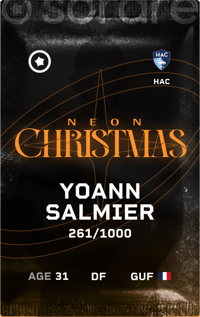 Yoann Salmier 2024-25 • Limited 261/1000