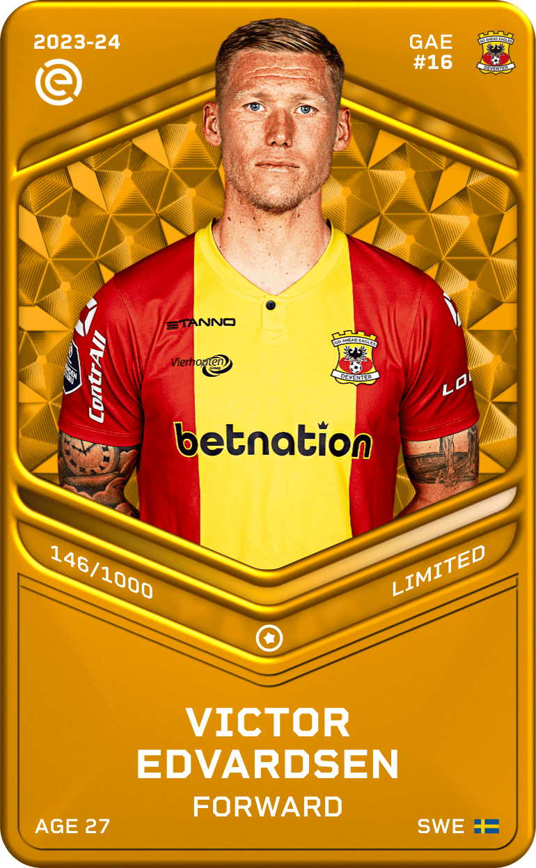 Victor Edvardsen 2023-24 • Limited 146/1000