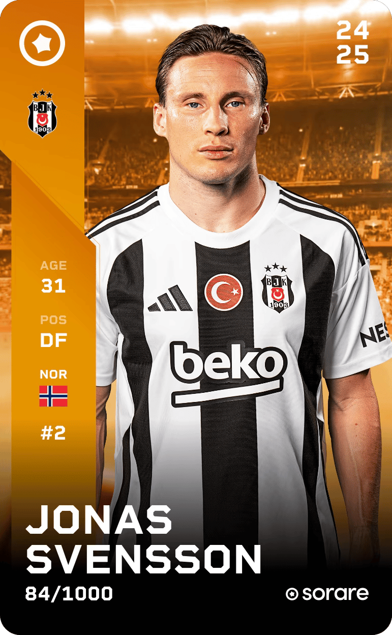 Jonas Svensson 2024-25 • Limited 84/1000