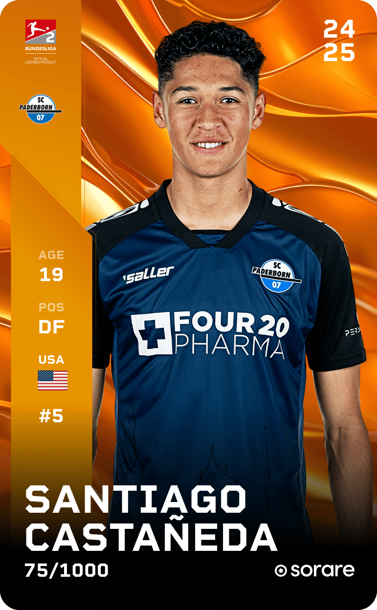 Santiago Castañeda 2024-25 • Limited 75/1000