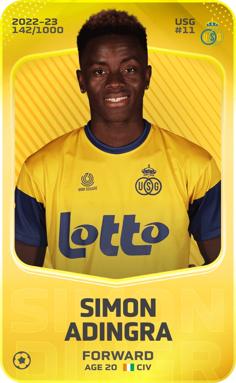 Simon Adingra 2022-23 • Limited 142/1000