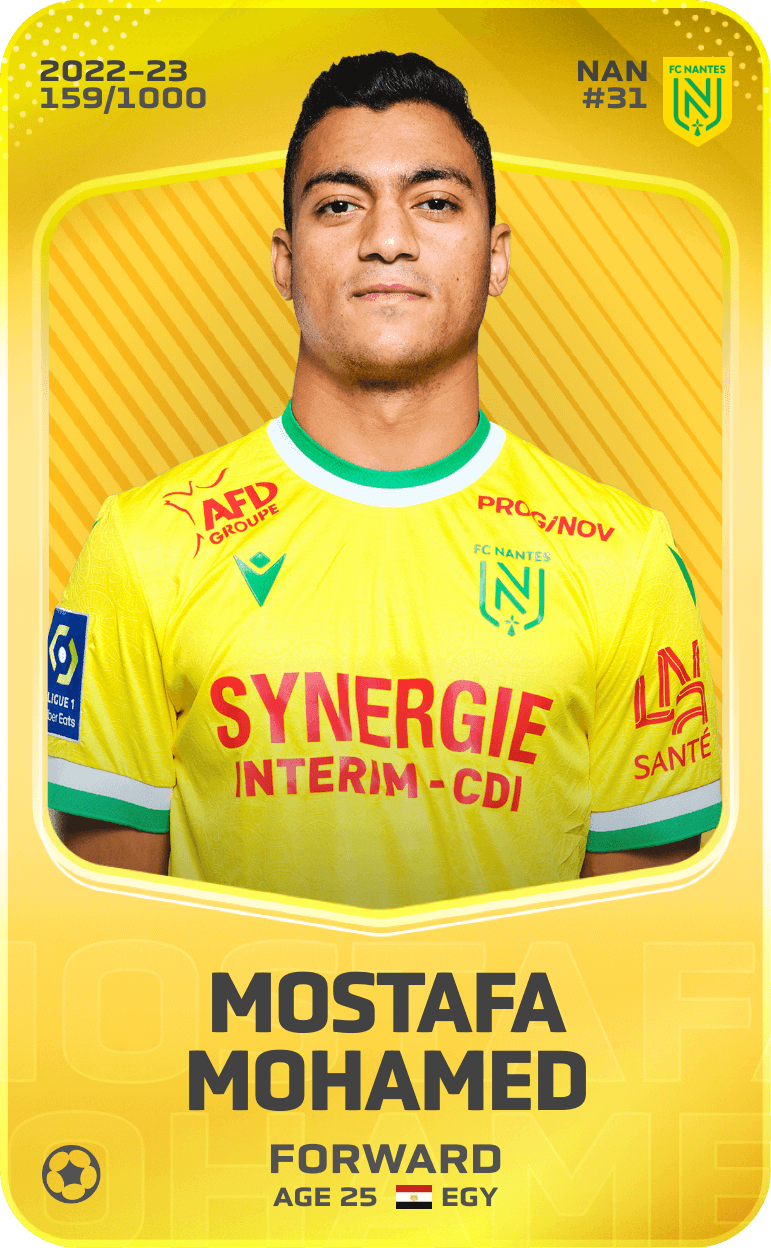 Mostafa Mohamed 2022-23 • Limited 159/1000