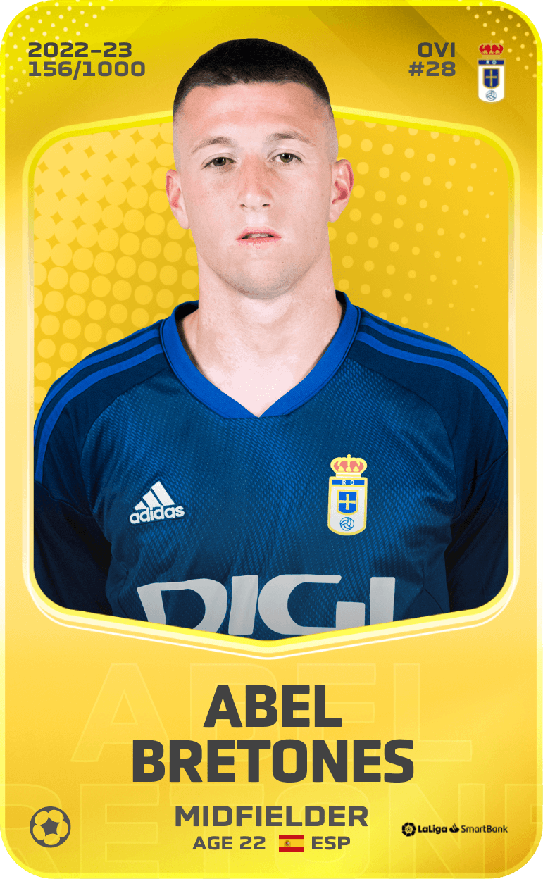 Abel Bretones 2022-23 • Limited 156/1000