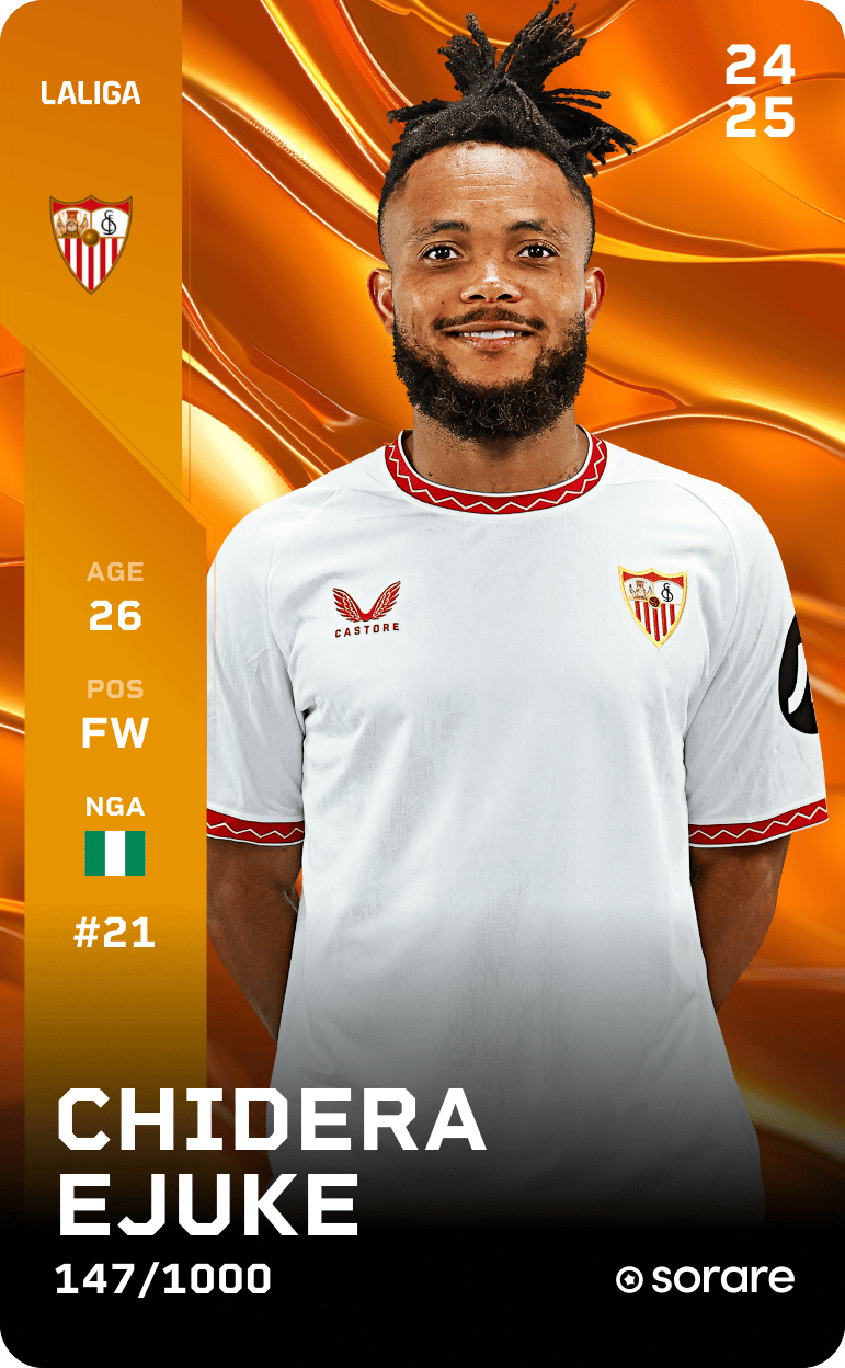 Chidera Ejuke 2024-25 • Limited 147/1000
